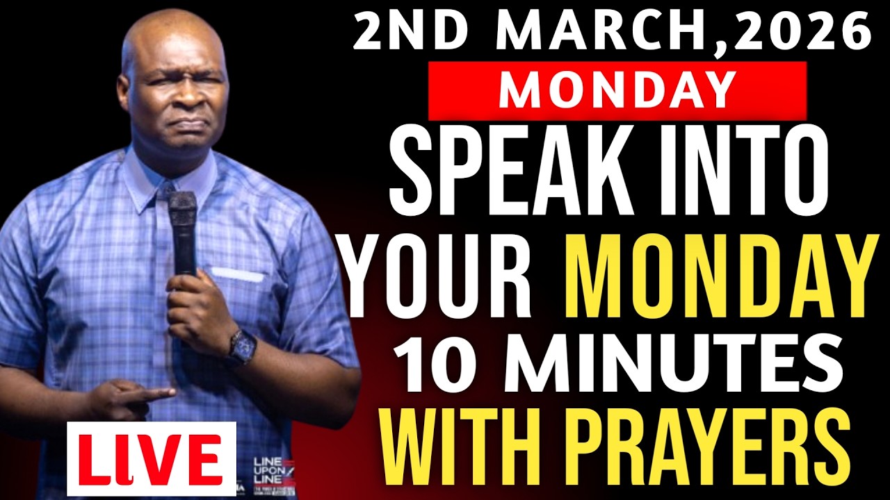 Monday 2nd March, 2026] Speak Into Early Morning Prayer | Spiritual Prayer-Apostle Joshua Selman