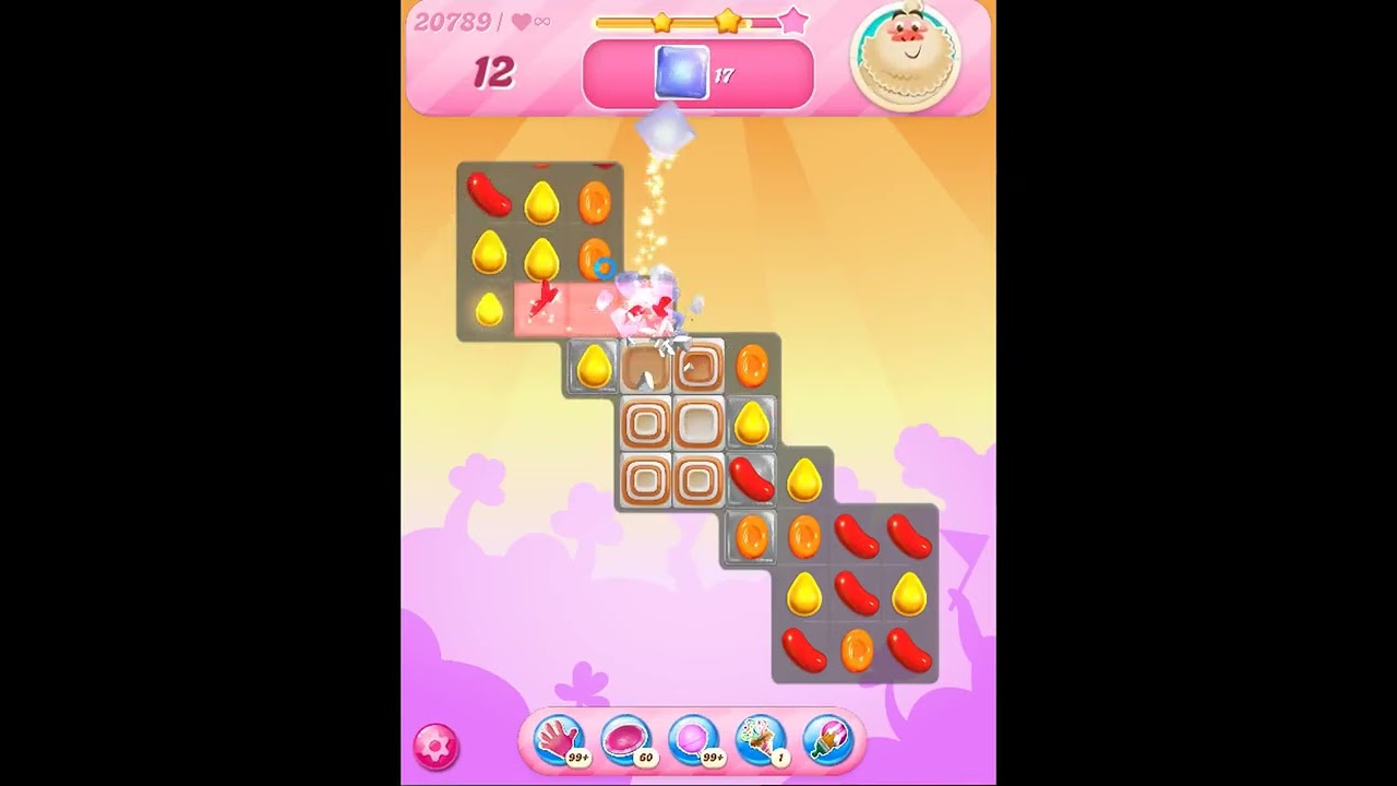 Candy Crush Saga Level 20789 - NO BOOSTERS | SKILLGAMING ✓ - YouTube