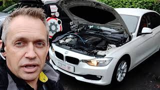 Vehicle not running right after a recall? Diagnostic and Clean on a BMW 320d (2014 - 112,444 miles)