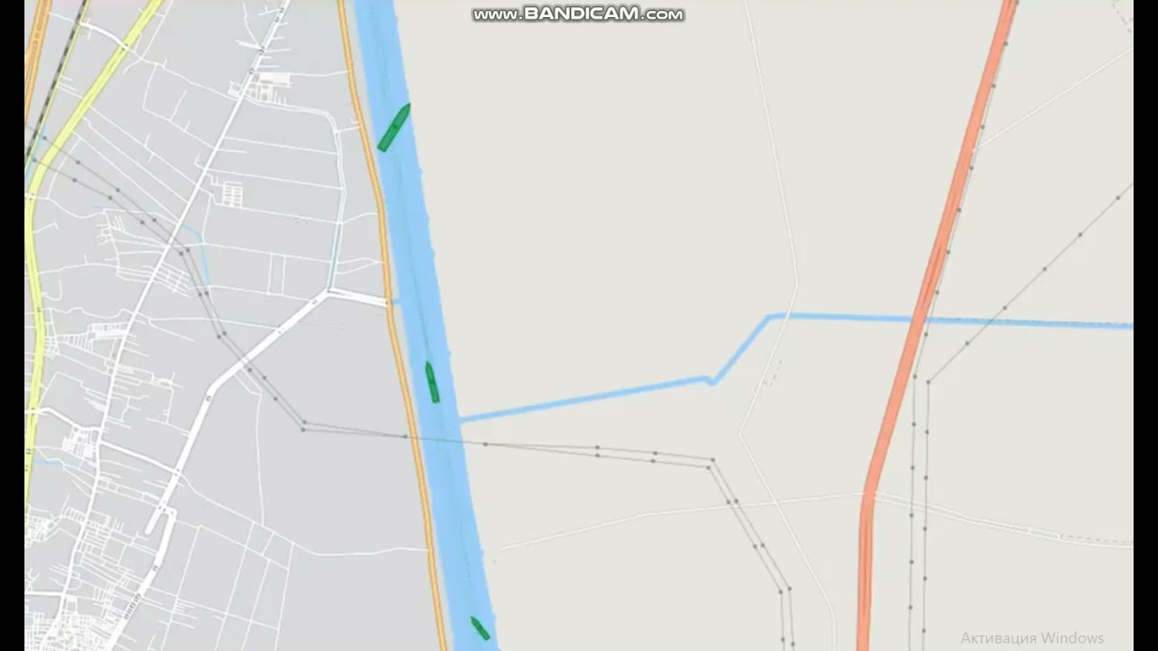 Suez canal incident 23.03.2021 - mv Ever Given, mv Maersk Denver, mv Asia Ruby III