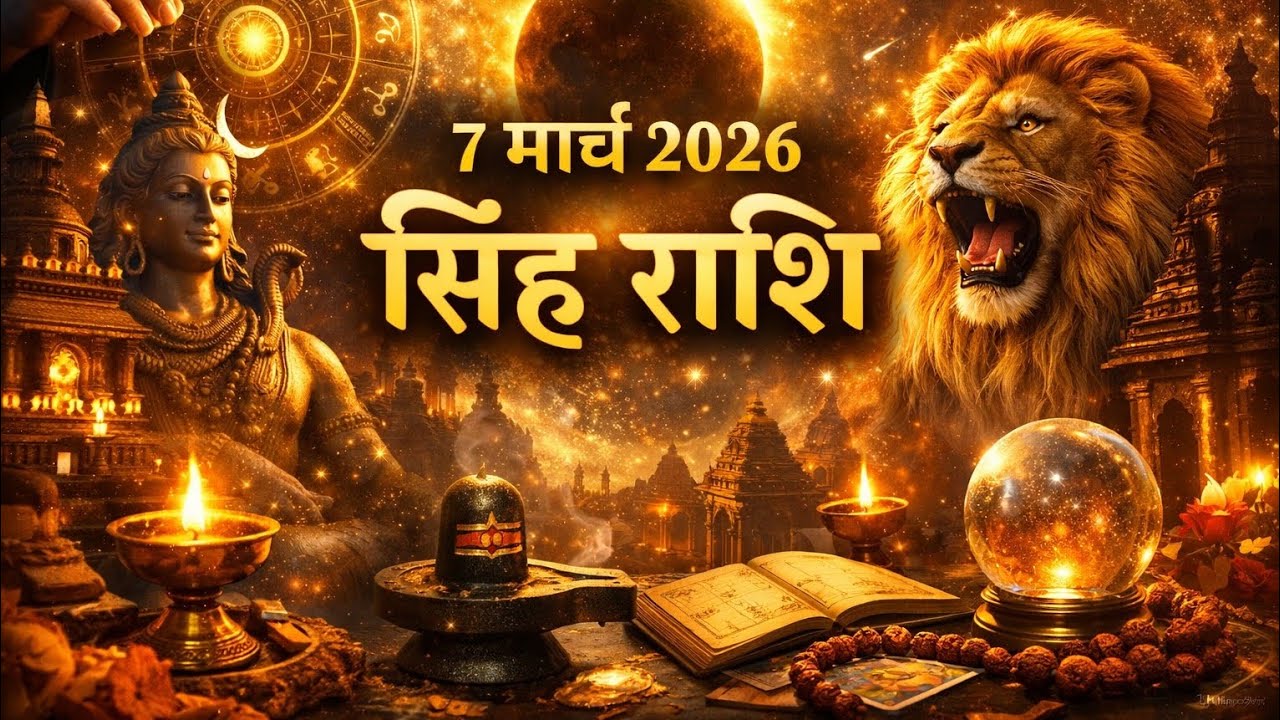 सिंह राशि 7 मार्च 2026 | Singh Rashi 7 March 2026 |Aaj Ka Singh Rashifal | #LeoHoroscope