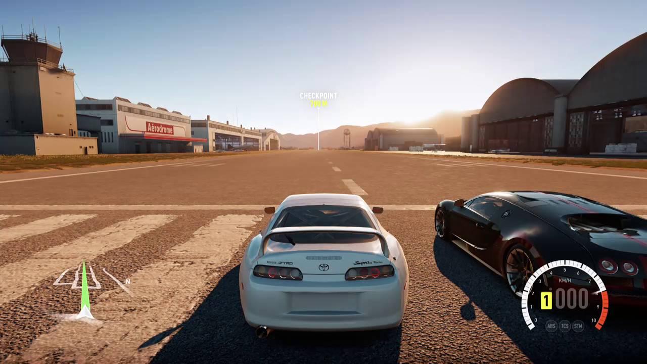 Supra vs bugatti