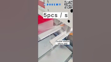 Double spindle small hole drilling DOBEMY CNC equipment