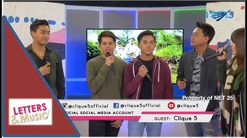 CLIQUE5 NET25 LETTERS AND MUSIC Guesting Full Interview