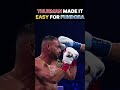 Thurman Made It Easy for Fundora to beat him..
