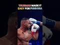 Thurman Made It Easy for Fundora to beat him..