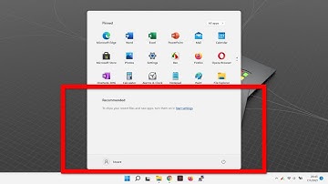 Disable Recommended or Recently Open Apps on Start Menu Windows 11