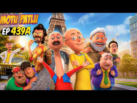 Achanak Kya Ho Gaya Motu Ke Gale Ko Kaise Ban Gaya Giraffe Jaisa | Motu Patlu | Funny Scene |