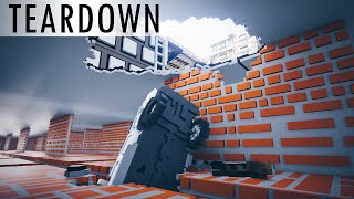 Destroying The City With Sewers | Teardown Mods