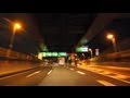 阪神高速13号東大阪線~4号湾岸線~関西空港 夜景ドライブ Hanshin Expressway No.4 Wangan Route Night Drive Osaka Japan
