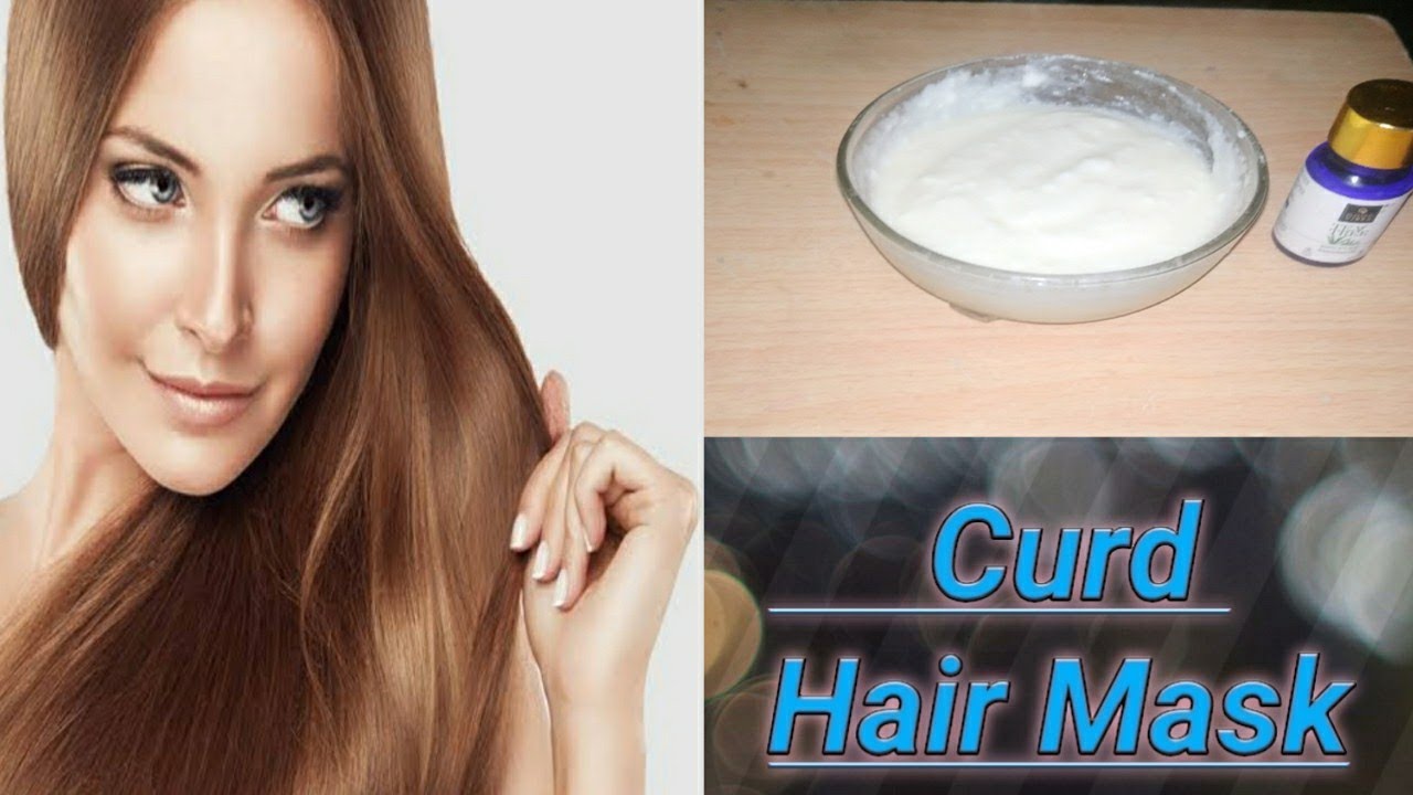 Curd Hair Mask दही हेयर मास्क Get extra smooth silky shiny 🌟Hair