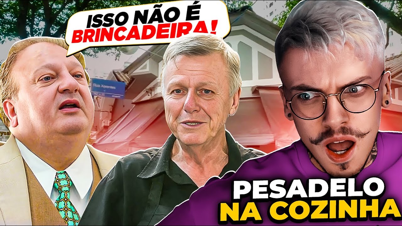 RISADAS, INFANTILIDADE e CAOS! O Restaurante mais desagradável do Pesadelo na cozinha!