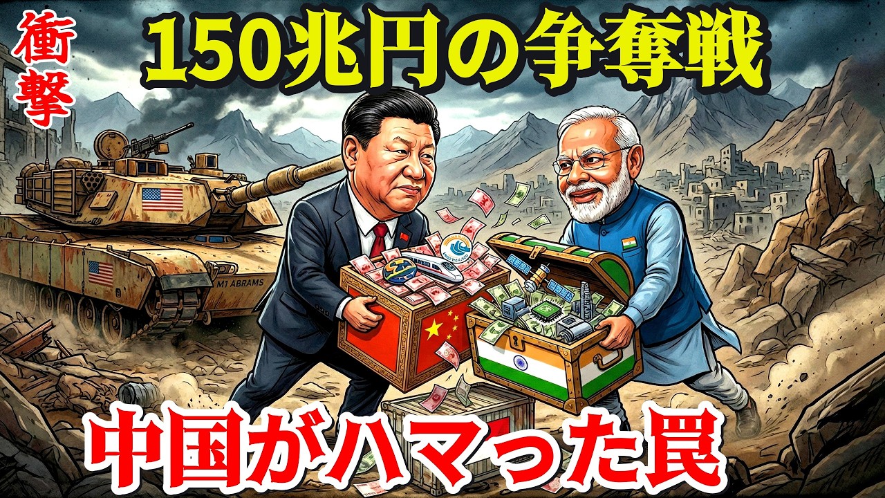 【ヤバすぎる大転換】世界最強の軍隊も逃げ出した「帝国の墓場」で勃発した経済戦争。中国とインドの思惑とは？