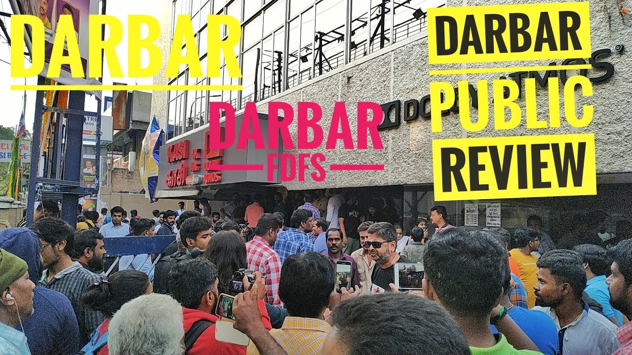 Darbar Celebration & Public Review | Rajinikanth | Darbar FDFS Fans Reaction