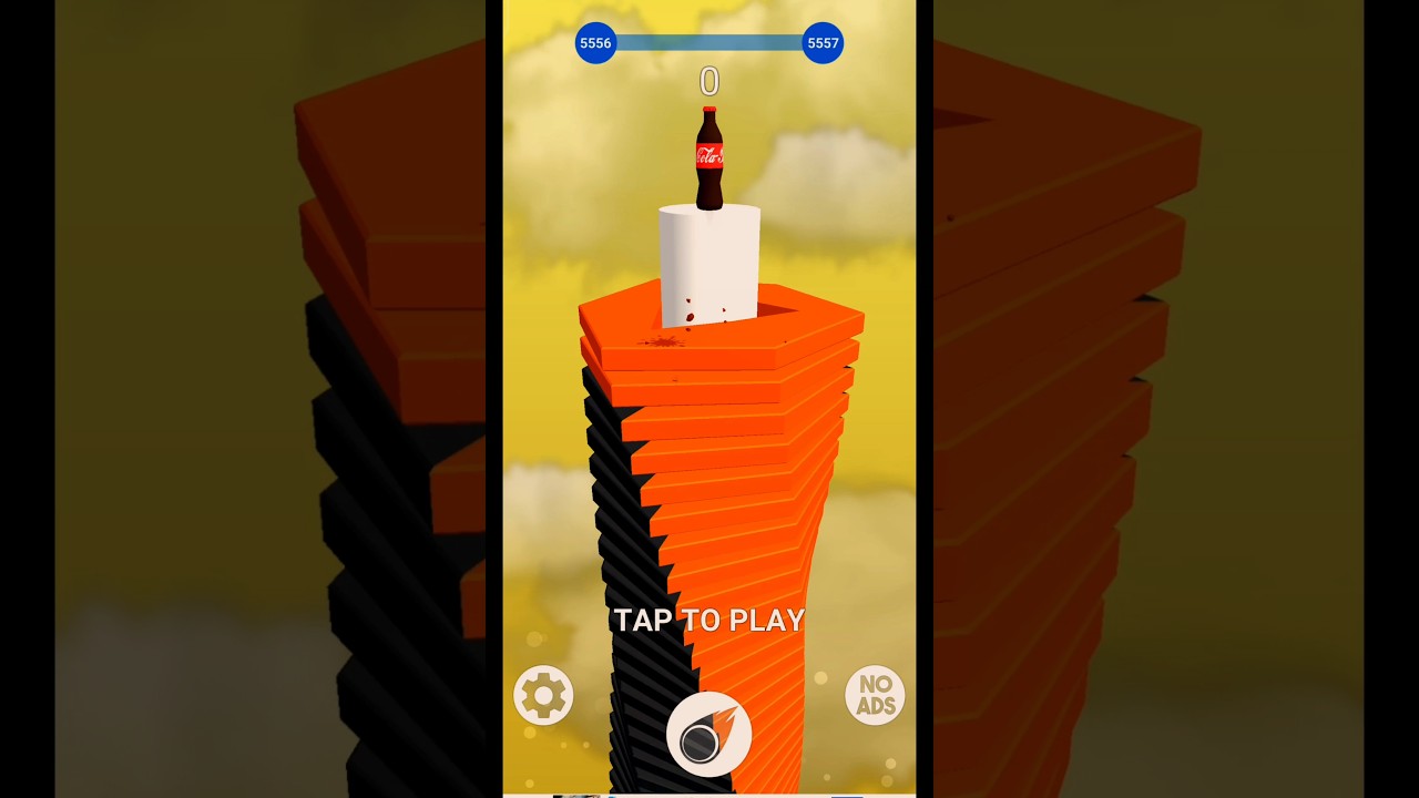 Stack Ball 3D Game | Level 505 |Play StackBall Game In Fast Speed | 