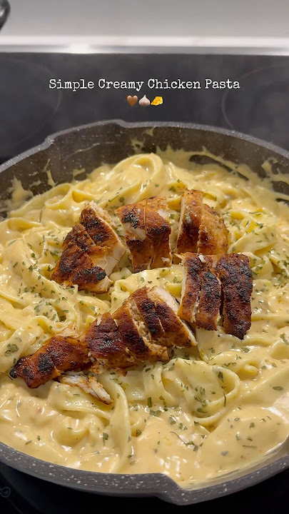 #fy #recipe #food #fürdich #rezept #pasta #chickenalfredo #alfredo #viralfood #viral #foodlover #fyp