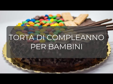 🆕 Torta di compleanno per bambini - FACILE E VELOCE -