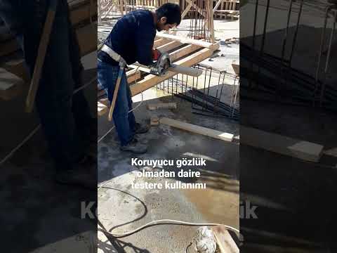 Video: Modern inşaatta daire testere