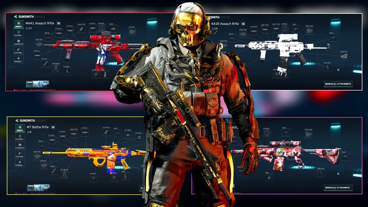 TOP 5 BEST LOADOUTS in Delta Force Mobile (NO RECOIL)