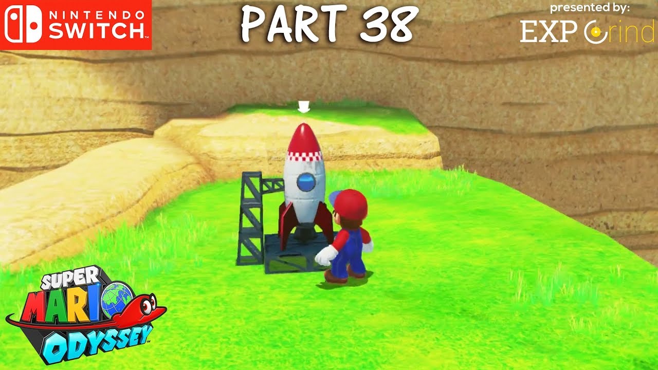 Mario Rocketship Super Mario Odyssey GAMEPLAY Part 38 Seaside Kingdom - Rocketship Stage ...