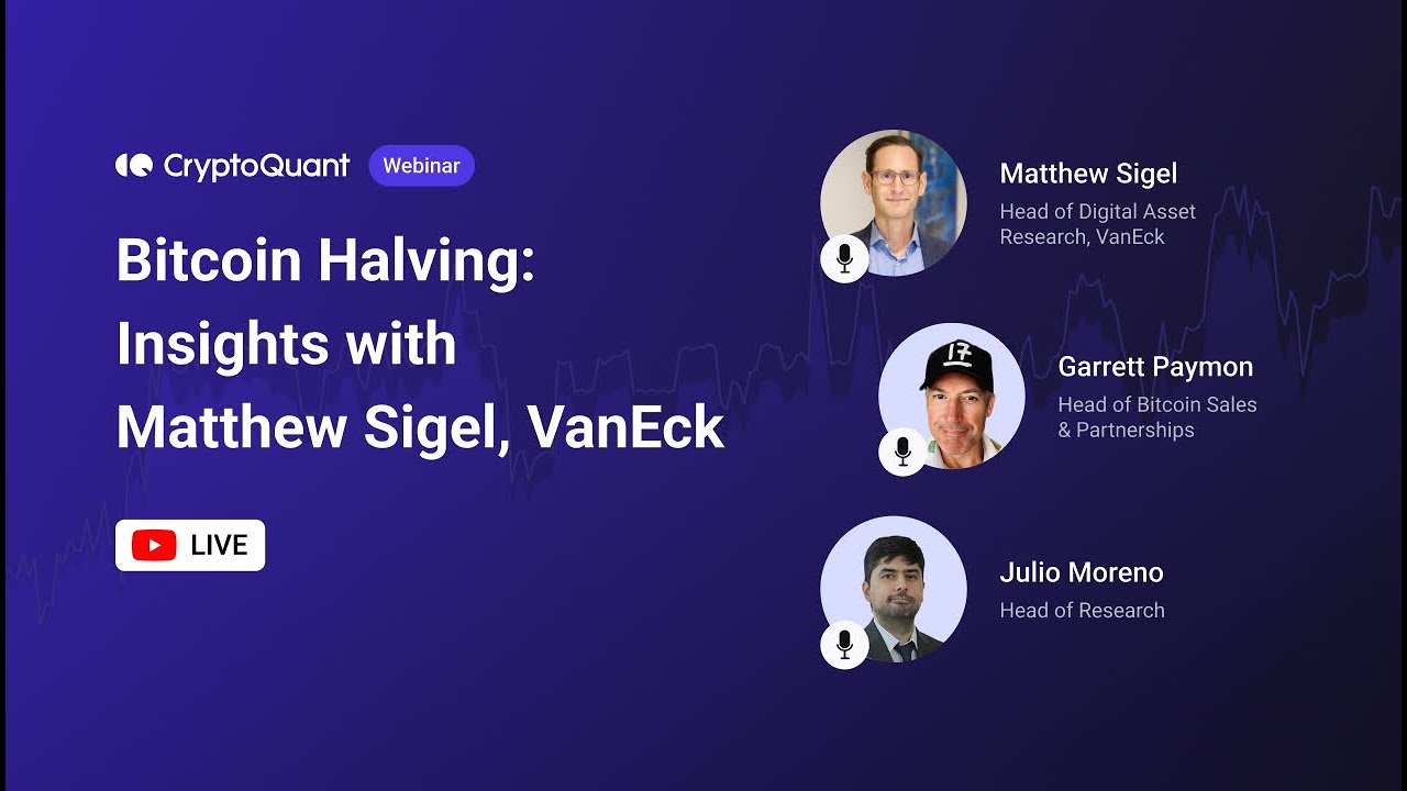 VanEck's Matthew Sigel Predicts Ethereum Outperforms Bitcoin in 2024 | Bitcoin Halving Insights