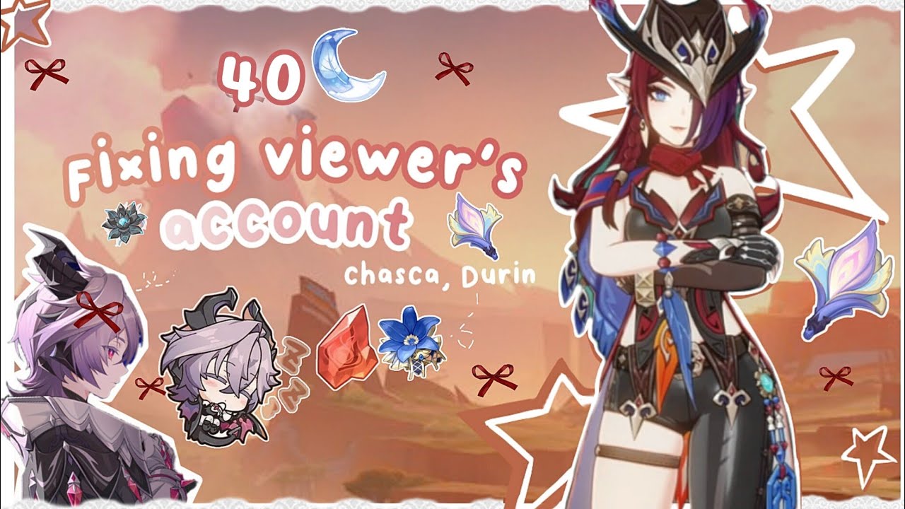 Я потратила неделю на исправление аккаунта своего зрителя ౨ৎ˚₊ ꒰🤍🦩୭ ˚. ♡ Уютный геймплей Genshin ...