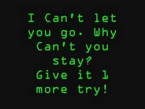 "I can't Let You Go" by Ian Van Dahl + Lyrics