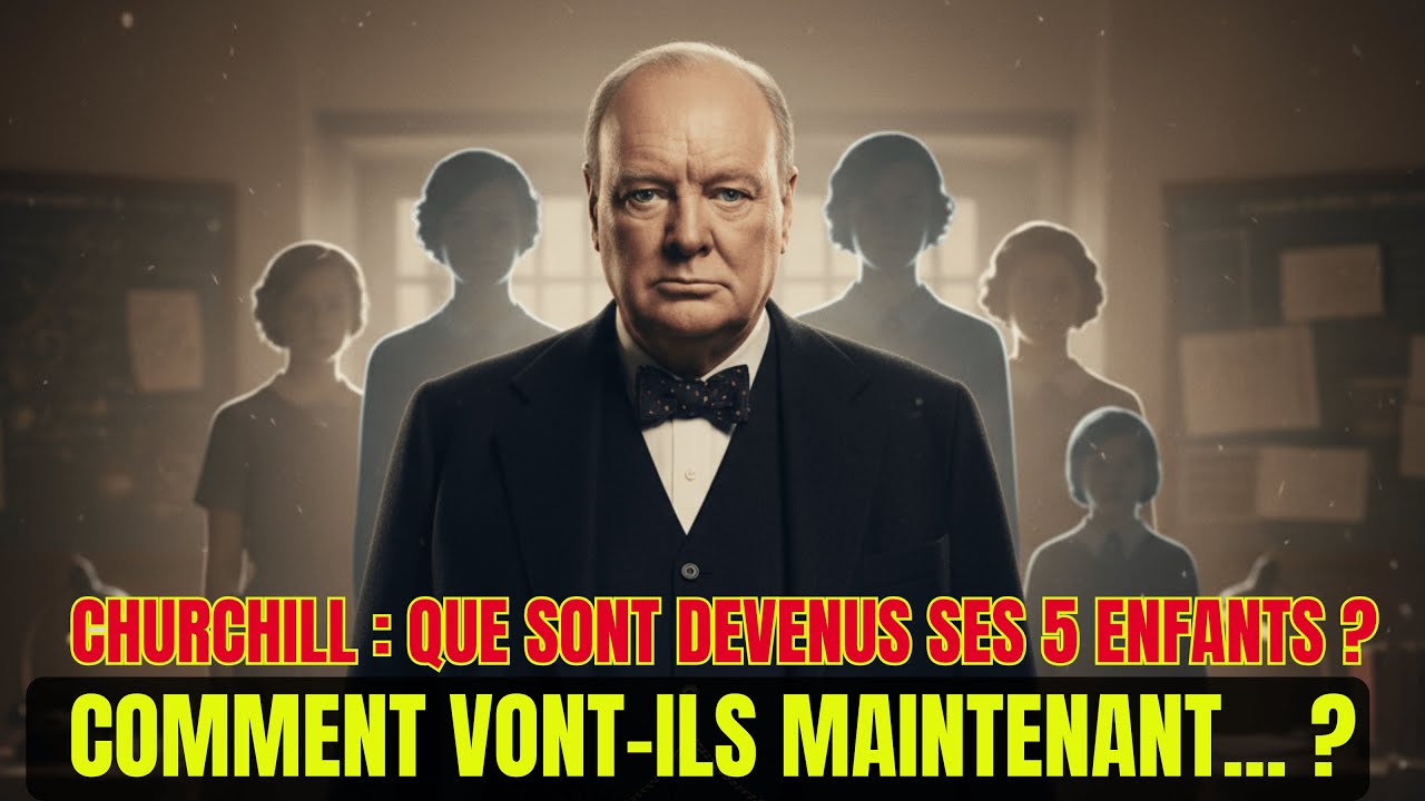 Qu'est-il arrivé aux 5 enfants de Winston Churchill ?