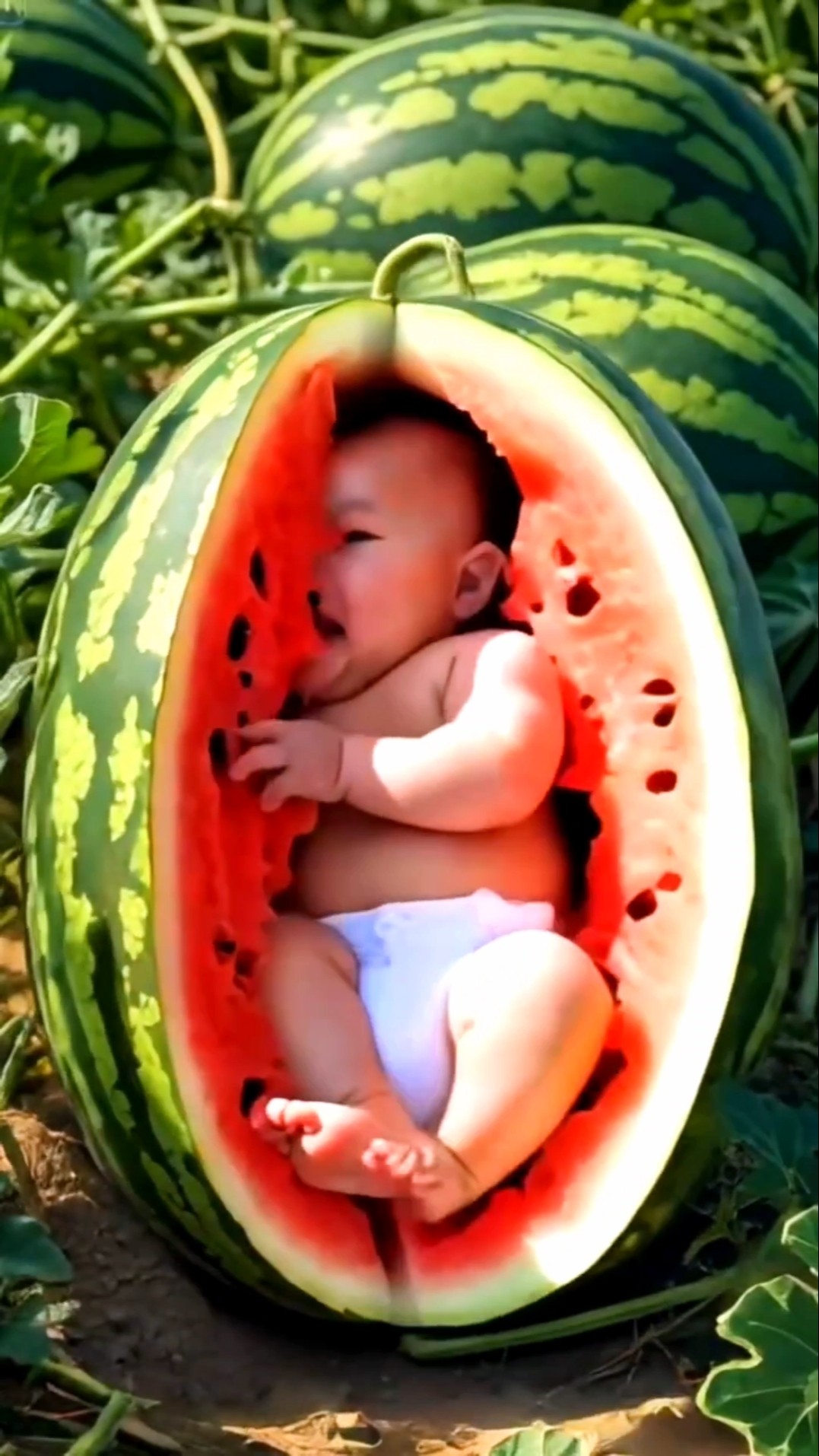 Chotu Dekho Watermelon Me Chup Gaya ?? #shorts#freefireshorts