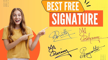 How to make a good signature | Signature style of my name | Best name Signature | Creator Anik