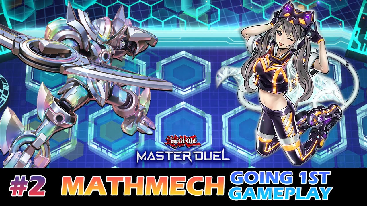 MATHMECH GOING 1ST I:P MASQUERENA END BOARD COMBO MASTER RANK GAMEPLAY PART 2 IN YUGIOH MASTER DUEL