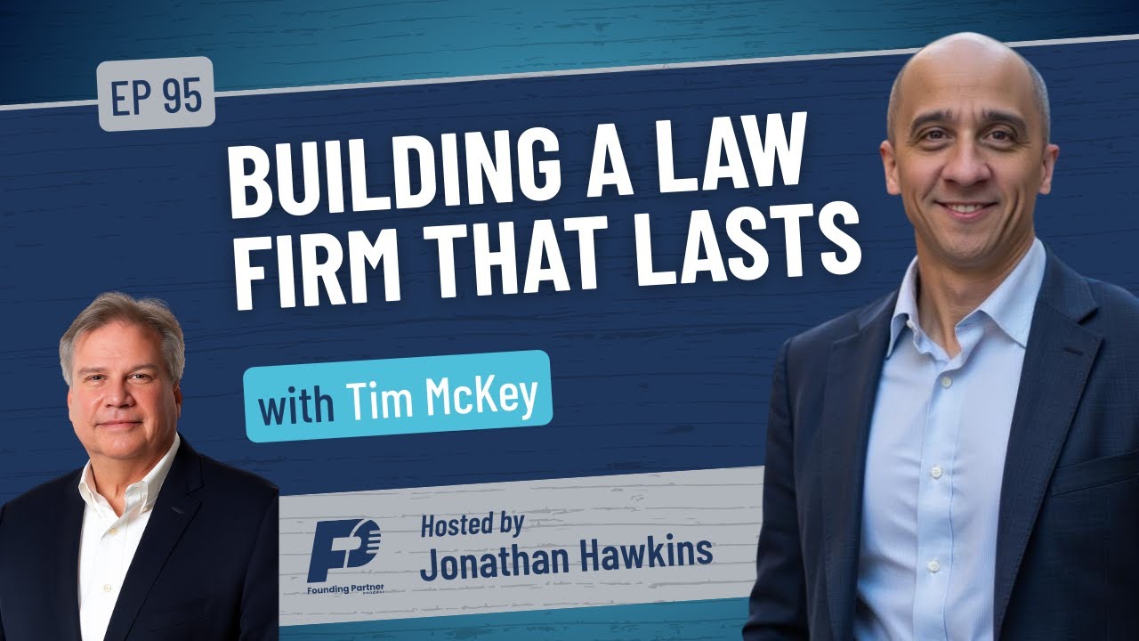 Building a Law Firm That Lasts: My Conversation With Vista Consulting’s Tim McKey