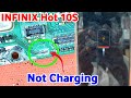 infinix Hot 10s Not Charging Problem/ infinix hot 10s Charging line miss 100% solution by amransari