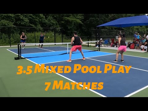 MIXED 3.5 Pool Play - 7 Matches - ECPA's Paramount Pickleball Tournament
