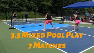 MIXED 3.5 Pool Play - 7 Matches - ECPA's Paramount Pickleball Tournament