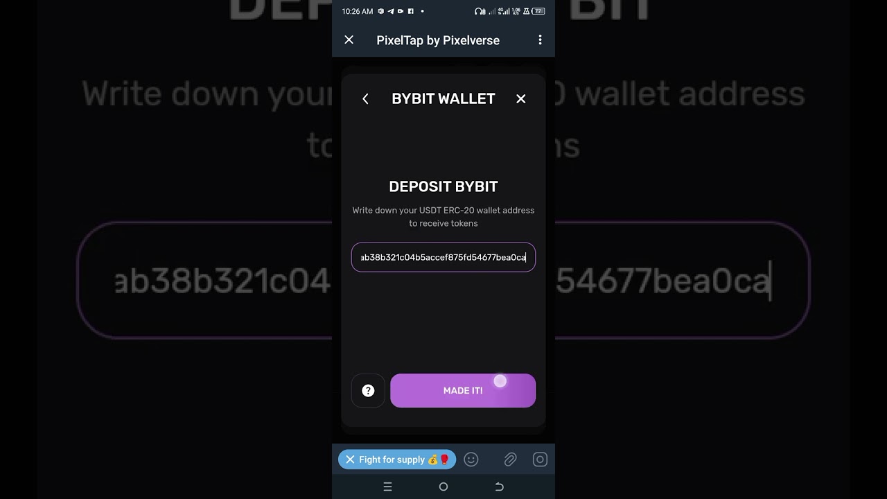 How to Connect Wallet to Pixel verse