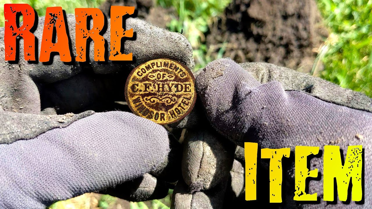 RARE Item found in Ghost Town Metal Detecting (2020 Hunt) YouTube