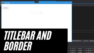 Customizing the Titlebar and Border MahApps.Metro WPF Application - Make a Modern WPF App Part 2 screenshot 1