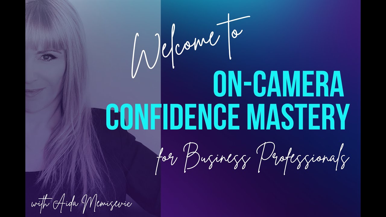 Boost Your On-Camera Confidence - In Person, Workshops In Toronto 2025