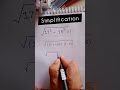 Simplification ||Real End Twist #shorts #competitive #maths #mathematics #simplification #tricks