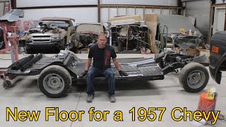 1957 Chevy BelAir gets a new Floor