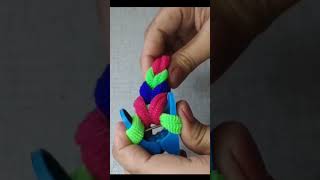 Very Easy Hand Embroidery Flower design idea.New Hand Embroidery Flower design trick