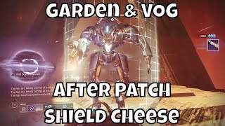 Garden & Vog Cheese - After Patch 3 Methods To Kill Immune Shields