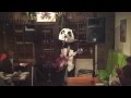 ギターパンダのメンバー紹介 ~ロックンロールギタリスト ギターパンダ 2015.11.28 葡萄畑ハノハノ・アロハダイニング