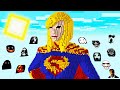 SURVIVAL SUPERGIRL BASE JEFF THE KILLER and SCARY NEXTBOTS in Minecraft - Gameplay - Coffin Meme