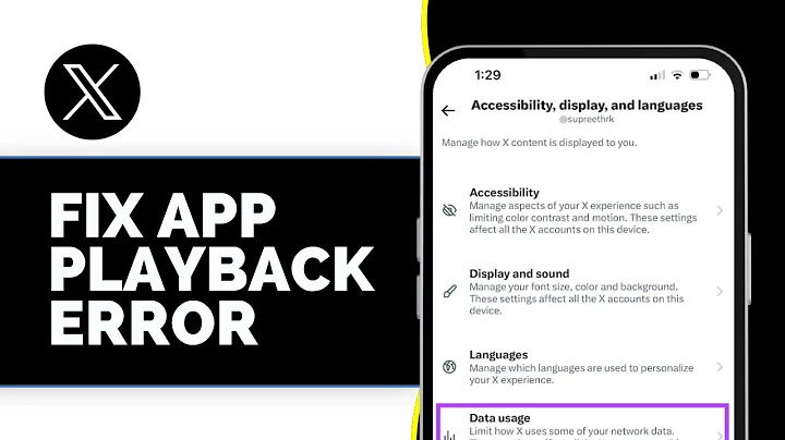 How to Fix X (Twitter) App Playback Error (Solved) | 2025 Guide