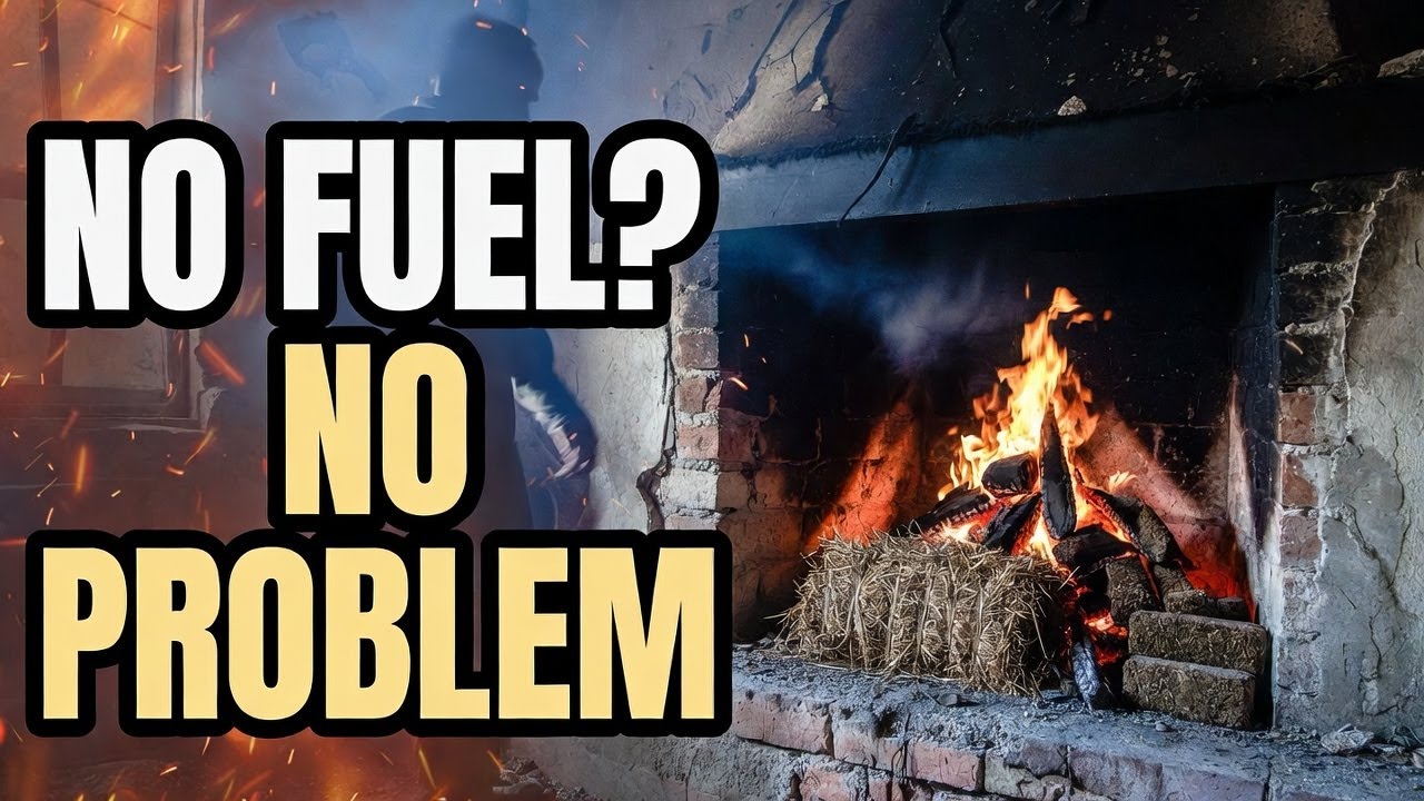 WWII Fireplaces That Burned Anything How Civilians Survived Without Fuel