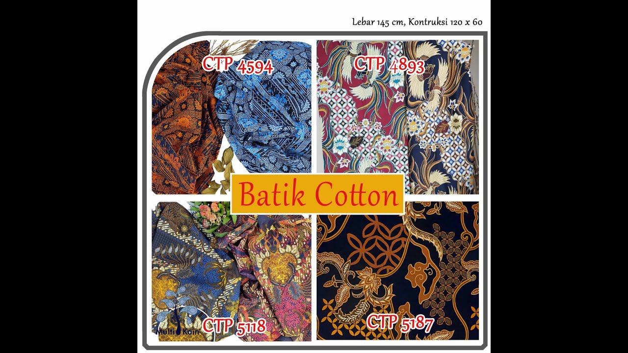 BAHAN KAIN  BATIK  SUPER MURAH  YouTube