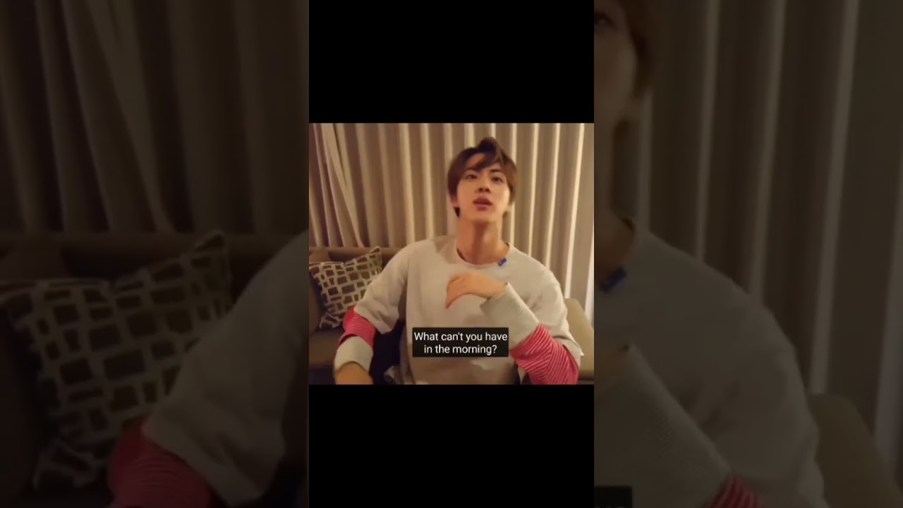 Kim Seokjin being the Dad joke master😂😂