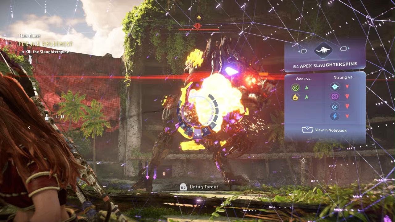 Horizon Forbidden West Burning Shores Gameplay Waterwing